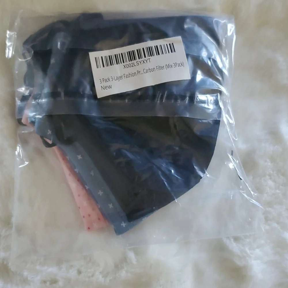 3-PACK FACE MASKS by Mocozy = (1 Item)